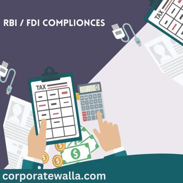 RBI / FDI COMPLIONCES